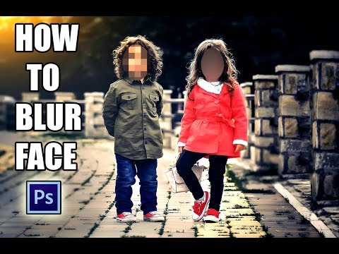 ADOBE PHOTOSHOP - How To Blur Face or Object in Photoshop in less then a minute| Beginners Tutorial