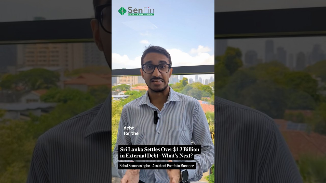 𝐒𝐫𝐢 𝐋𝐚𝐧𝐤𝐚 𝐒𝐞𝐭𝐭𝐥𝐞𝐬 𝐎𝐯𝐞𝐫 $𝟏.𝟑 𝐁𝐢𝐥𝐥𝐢𝐨𝐧 𝐢𝐧 𝐄𝐱𝐭𝐞𝐫𝐧𝐚𝐥 𝐃𝐞𝐛𝐭 – 𝐖𝐡𝐚𝐭’𝐬 𝐍𝐞𝐱𝐭?