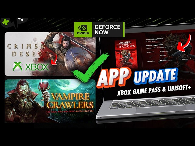 NEW Game Discovery w/ GAME PASS and Ubisoft+ Labels | GeForce Now News UPDATE