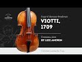 Violin by luiz amorim copy of antonio stradivari viotti 1709