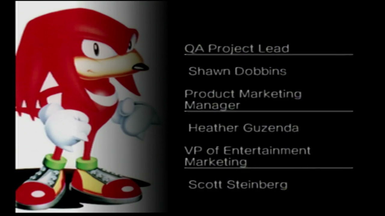 Sonic Mega Collection Plus credits