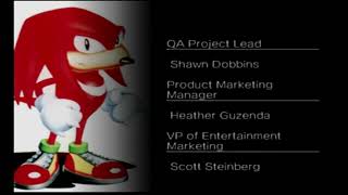 Sonic Mega Collection Plus credits