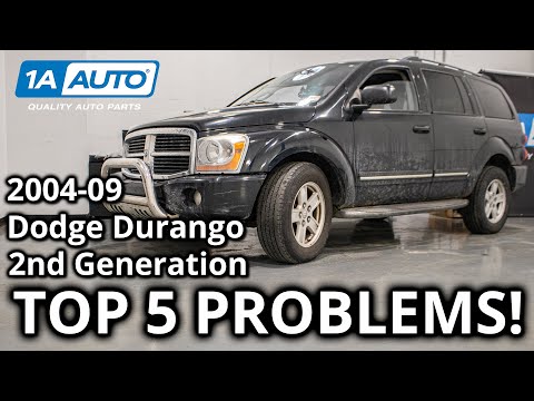 Top 5 Problems Dodge Durango SUV 2nd Generation 2004-09