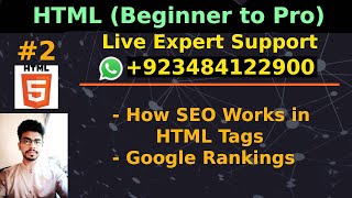 HTML Tutorials # 2 |  How SEO Works in HTML | Always Use Right Tags | @UBprogrammer