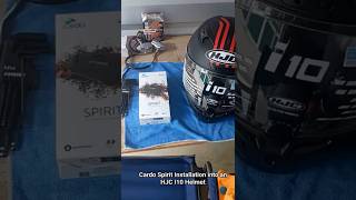 Cardo Spirit Into an HJC I10 Helmet, Does It Fit #Cardo #hjchelmet #motorcycle
