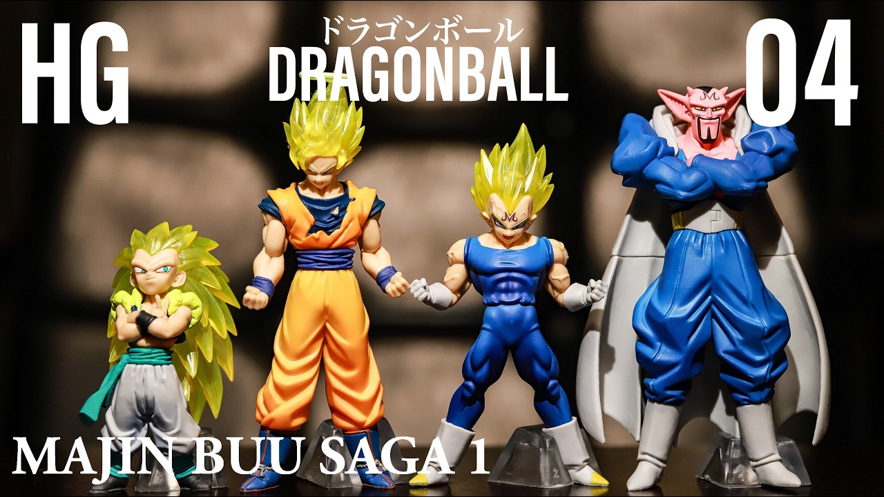 HG ドラゴンボール04 MAJIN BUU SAGA 1 - YouTube