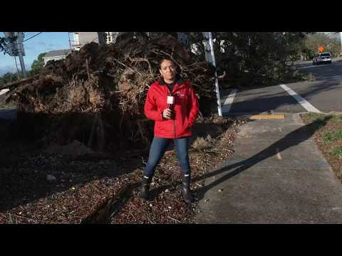 Isaiah damage in Florida: Pensacola update (9AM)