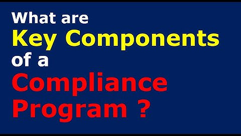 What are Key Components of a Compliance Program | AML Compliance by Accountants and Firms