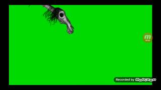 Long Horse Jumpscare Green Screen