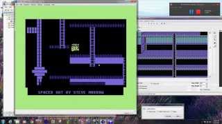 Commodore computer Vertical Scrolling Map