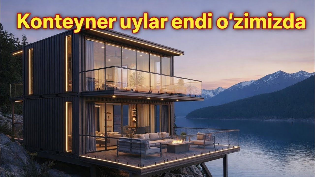 4 KUNDA TAYYOR UYLI BO'LISHNI HOHLAYSIZMI? Ko'chma uylar endi o‘zimizda +998937457030