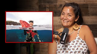 How National Spearfishing Champion Kimi Werner first began diving and spearfishing