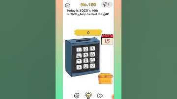 Brain Out Level 150 Today is zozo