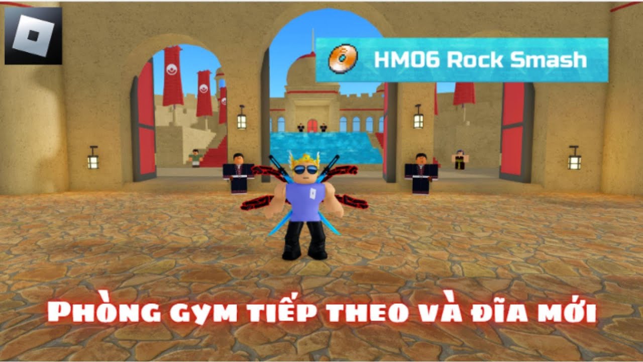 [ROBLOX Pokemon Brick Bronze] Tập 11: Vùng đất sa mạc và Rock Smash ...