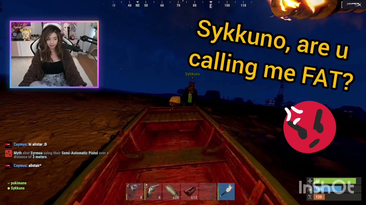 "SYKKUNO, ARE YOU CALLING ME FAT?" - Pokimane POV | Sykkuno POV | OTV RUST [ALL POV]