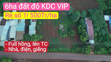 Bán đất đỏ khu dân cư trồng cà phê sầu riêng giá rẻ, bất động sản đất rẫy
