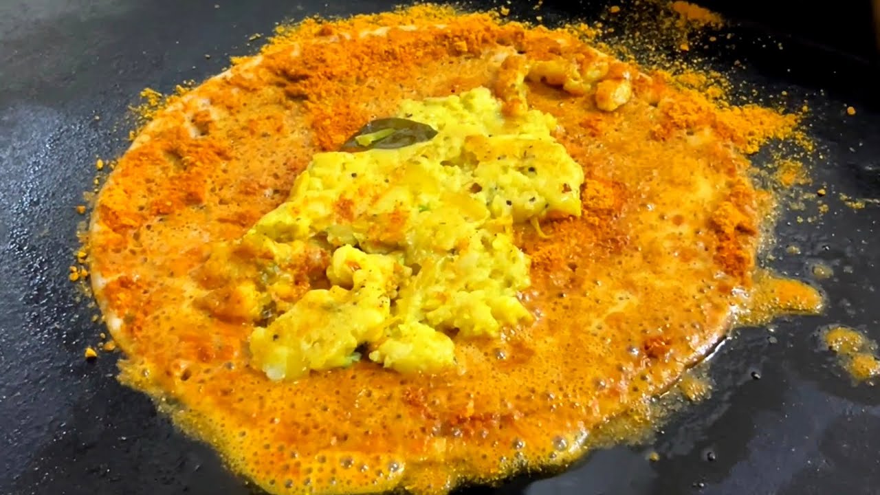 Ghee Roast Masala Dosa 🔥 South Indian Food Dosa Recipe YouTube