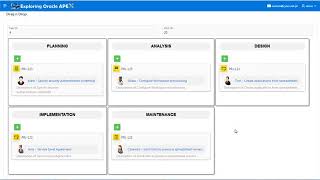 Creating Kanban Board in Oracle APEX With Drag N Drop Functionality Creating Kanban Board in Oracle APEX With Drag N Drop Functionality