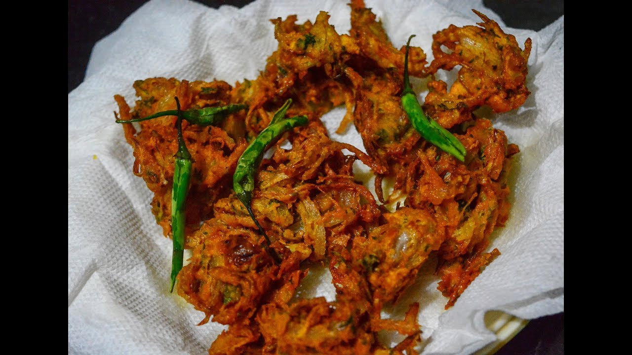 Kanda Bhaji कांदा भजी MAHARASHTRIAN RECIPES MARATHI RECIPES YouTube