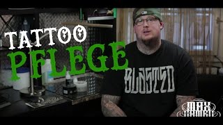 Tattoo Pflege, Pflegeanleitung, Nachsorge | Max Cameo