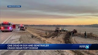 State patrol: Icy roads a factor in deadly crash north of Fort Dodge