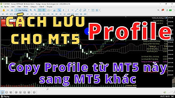 Cách lưu profile cho MT5, copy profile từ MT5 này paste qua MT5 khác