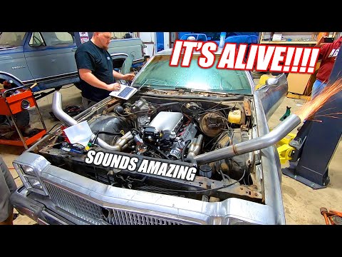 LS Swapping Demo Ranch's EL CHROMINO Part 2: First Fire Up... The Bald Eagles Sound PERFECT!!!