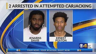 2 arrested after attempted carjacking of IMPD detective