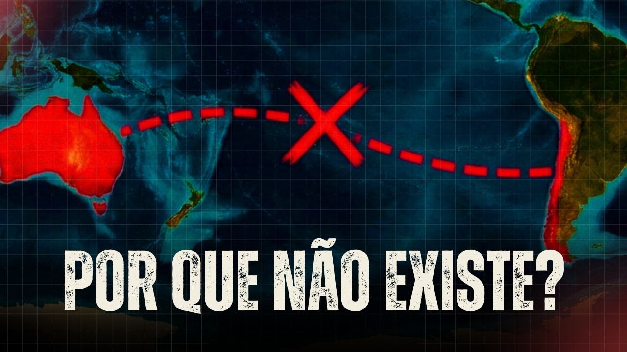 POR QUE essa ROTA não existe? O MISTÉRIO da Austrália e Chile!