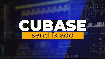 Cubase 13 Pro Tutorial (Lesson 14) – How to Add Send FX