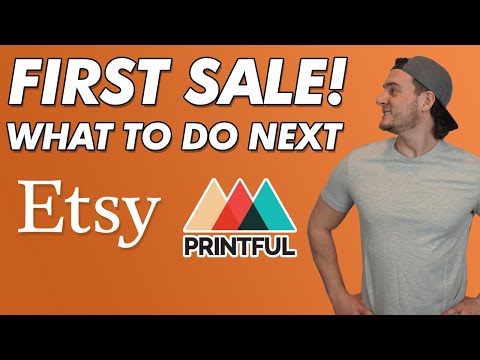 What To Do After A Printful Sale  (Congrats on Your First Order!)