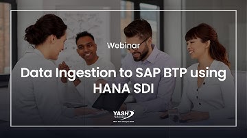 Data Ingestion to SAP using HANA SDI