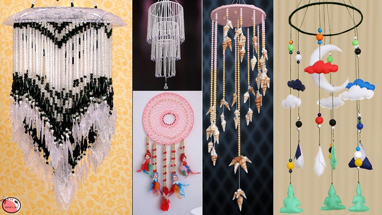 5 Beautiful DIY Wall Hangings Craft Ideas at Home !!! - YouTube