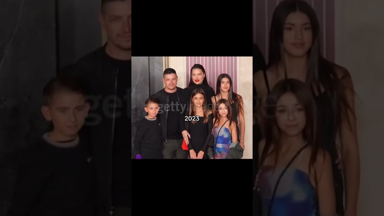 Adriana Lima With Her Family In 2023 Vs 2025 Foryourpage Adrianalima Newprofilepicture Superfam