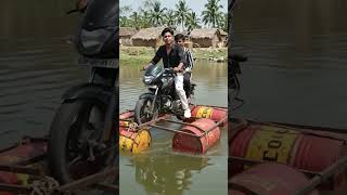 #Dinesh bhai sahab kis taraf Pan#ekmotahathighumechalai mein motorcycle chal raha ha#i na