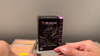 Magic 2022 Standard Challenger Deck Opening! Dimir Control. MTG Unboxing!