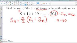 Arithmetic Series Example 7