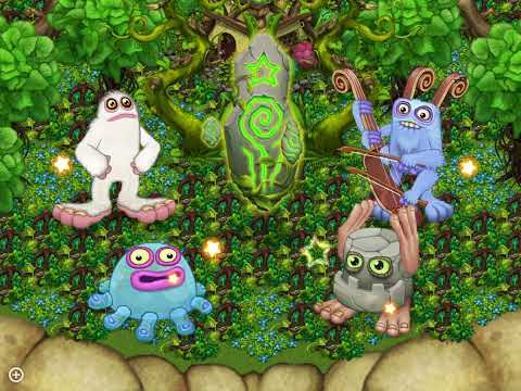 My Singing Monsters | Plant Island - Noggin, Mammott, Toe-Jammer, Bowgart (quartet)