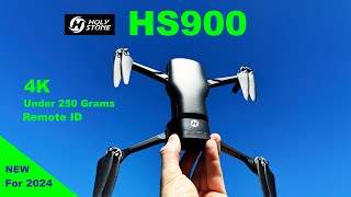 New 4K Mini Drone under 250 grams with Remote ID - Holystone HS900 Review