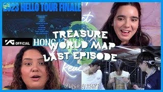 The Last Episode (also Jihoon) 🥲  Reacting to [TREASURE WORLD MAP] EP.16 HONG KONG | Ams & Ev React