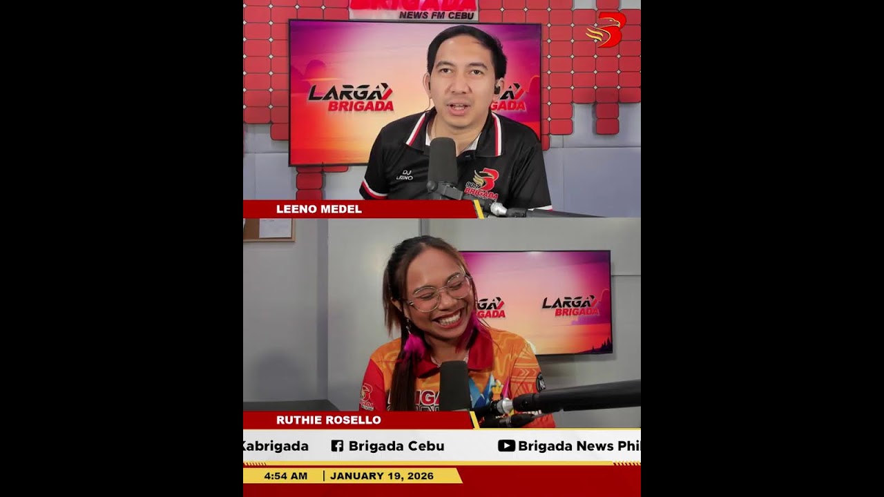 𝐋𝐀𝐑𝐆𝐀 𝐁𝐑𝐈𝐆𝐀𝐃𝐀 JANUARY 19, 2026 | MONDAY 90.7 BRIGADA NEWS FM CEBU