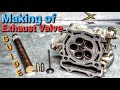 Making of exhaust valve guide - Yamaha YZ-F 250 . . . part 1.