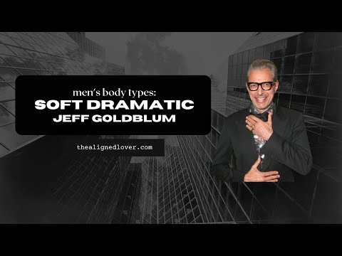 Men&rsquo;s Kibbe Body Types Soft Dramatic: Jeff Goldblum Style
