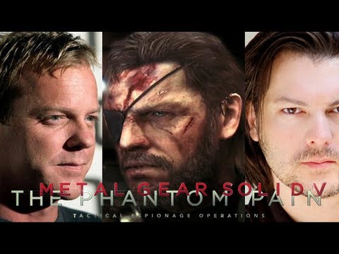 MGSV The Phantom Pain - David Hayter VS Kiefer Sutherland