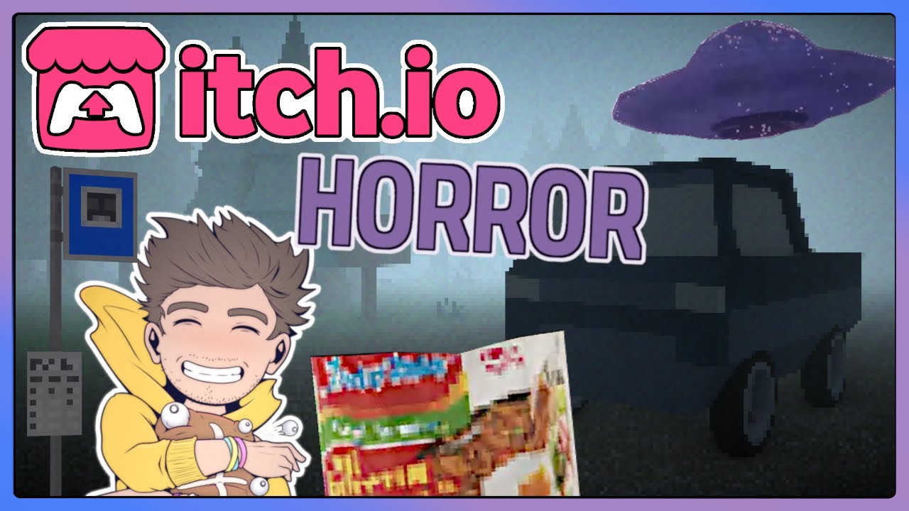 Noodles, Forest, Elevator, Bus, Murder & Aliens!??! [Itch.io Horror Games]