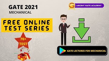 FREE ONline Test Series: GATE 2021 ME