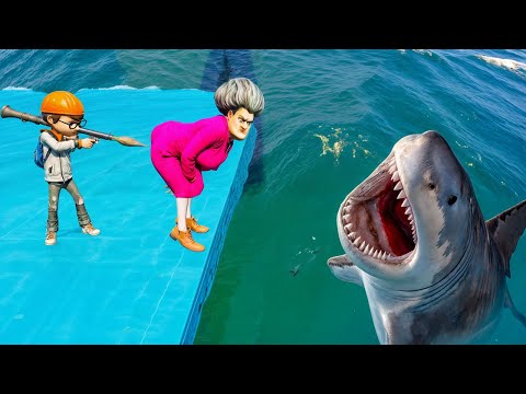 Scary Teacher 3d Nick Revenge Mission Shark Attack Vs Blue Scary Teache Game Animation Scary Teacher 3d Nick Revenge Mission Shark Attack Vs Blue Scary Teache Game Animation