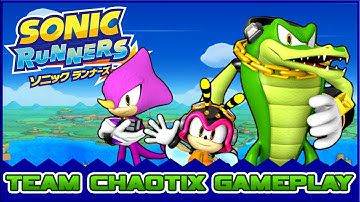Sonic Runners [Android / Version 1.0.1t] - Team Chaotix Gameplay