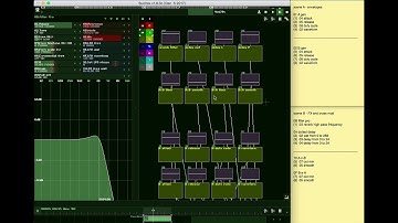 "Visualized controllers" technique for SunVox