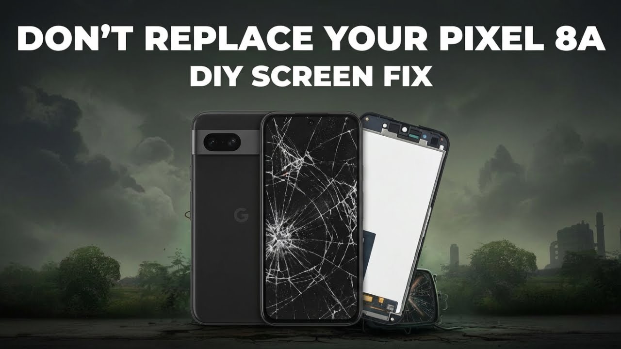 Google Pixel 8a Screen Replacement – Step by Step Display / LCD Repair ...
